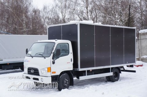 Фургоны и бортовые Фургоны Промтоварный фургон на шасси Hyundai HD-78 Фото 3
