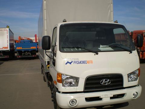 Фургоны и бортовые Бортовые и тентованные автомобили Hyundai HD-78 Бортовой тентованный Фото 2