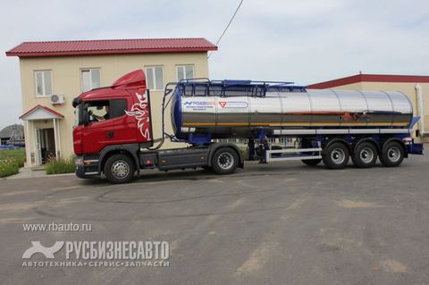 Автоцистерны и автотопливозаправщики (АТЗ) Цистерны для темных нефтепродуктов 964870 полуприцеп-цистерна Фото 3