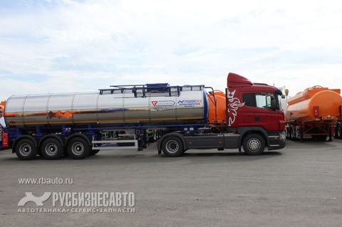 Автоцистерны и автотопливозаправщики (АТЗ) Цистерны для темных нефтепродуктов 964870 полуприцеп-цистерна Фото 4