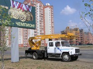 Автогидроподъемник АПТ-18.02 на шасси ГАЗ-3309 фото