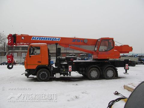Автокраны, Краны-манипуляторы, Автогидроподъемники (АГП) 25 тонн Автокран КС-55713-6К-1 Фото 3
