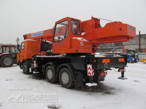 Автокраны, Краны-манипуляторы, Автогидроподъемники (АГП) 25 тонн Автокран КС-55713-6К-1 Фото 4