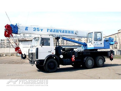 Автокраны, Краны-манипуляторы, Автогидроподъемники (АГП) 25 тонн Автокран КС-55713-6В фото