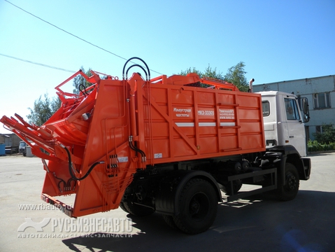 Коммунальная техника Мусоровозы и мультилифты МКЗ-33303 Фото 12