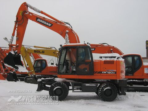 Дорожно-строительная техника Экскаваторы Экскаватор Doosan DX190W Фото 2