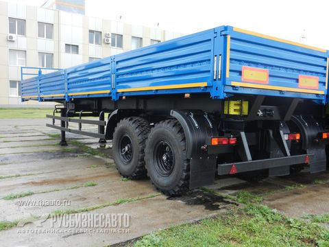 Прицепы и полуприцепы Бортовые и тентованные полуприцепы Полуприцеп Автомастер 9406-210 Фото 2