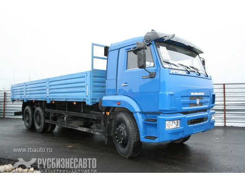 Фургоны и бортовые Бортовые и тентованные автомобили КАМАЗ-65117-6052-23 (A4) Бортовой фото