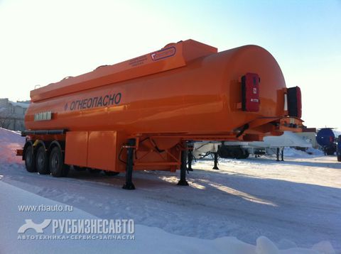 Автоцистерны и автотопливозаправщики (АТЗ) Цистерны для светлых нефтепродуктов Сеспель 96484D полуприцеп-цистерна Фото 2