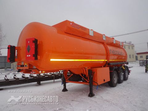 Автоцистерны и автотопливозаправщики (АТЗ) Цистерны для светлых нефтепродуктов Сеспель 964842 полуприцеп-цистерна Фото 3