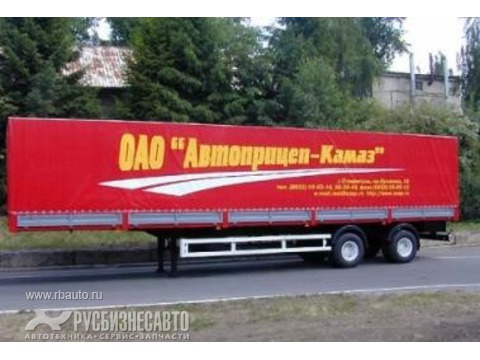 Прицепы и полуприцепы Бортовые и тентованные полуприцепы Полуприцеп СЗАП 93272/021 фото