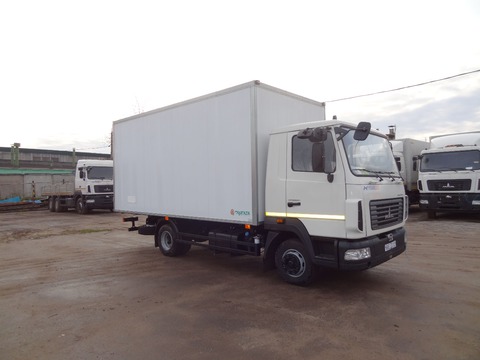 Фургоны и бортовые Фургоны МАЗ 4371W1-441-000 сэндвич 50 мм фото