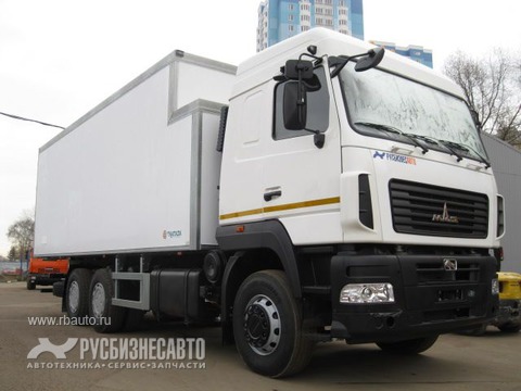 Фургоны и бортовые Фургоны МАЗ 6312B9-429-012 сэндвич 50 мм со ступенькой под ХОУ фото