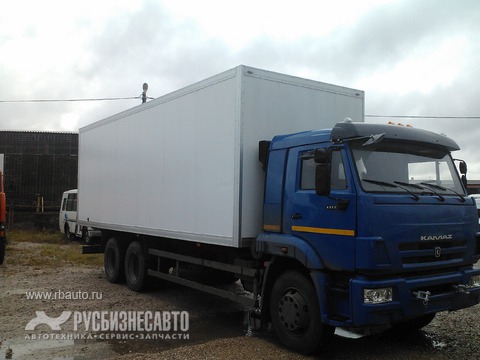 Фургоны и бортовые Фургоны Изотермический сэндвич фургон КАМАЗ-65117-3010-23(A4) (80мм) фото