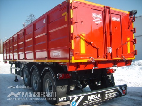 Прицепы и полуприцепы Самосвальные полуприцепы Полуприцеп MEGA 50 м3 PK фото