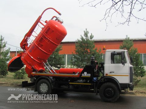 Коммунальная техника Илососные машины Илососная машина КО-530-21 Фото 4