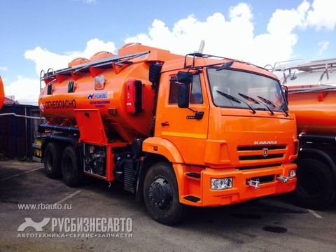 Автоцистерны и автотопливозаправщики (АТЗ) Автотопливозаправщики АТЗ 46517 на шасси КАМАЗ-65115-23 (два отсека) - 2015г. фото