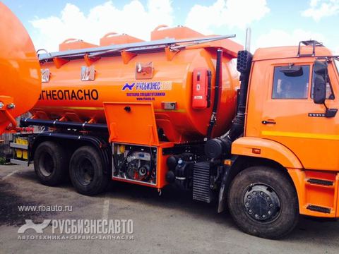 Автоцистерны и автотопливозаправщики (АТЗ) Автотопливозаправщики АТЗ 46517 на шасси КАМАЗ-65115-23 (два отсека) - 2015г. Фото 5