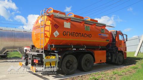 Автоцистерны и автотопливозаправщики (АТЗ) Автотопливозаправщики АТЗ 46517 на шасси КАМАЗ-65115-23 (два отсека) - 2015г. Фото 3