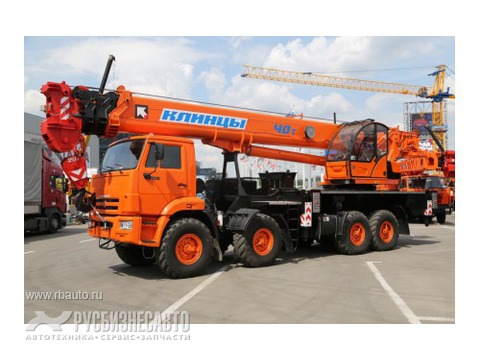 Автокраны, Краны-манипуляторы, Автогидроподъемники (АГП) 30-40 тонн Автокран КС-65719-3К-1 фото