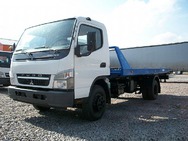 Автоэвакуатор со сдвижной платформой на шасси Mitsubishi Fuso Canter фото