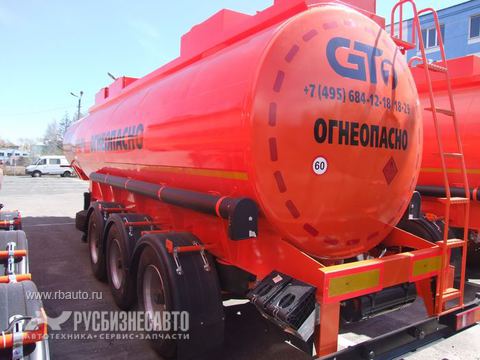 Автоцистерны и автотопливозаправщики (АТЗ) Цистерны для светлых нефтепродуктов ППЦ-32 полуприцеп-цистерна (3 оси BPW) Фото 3