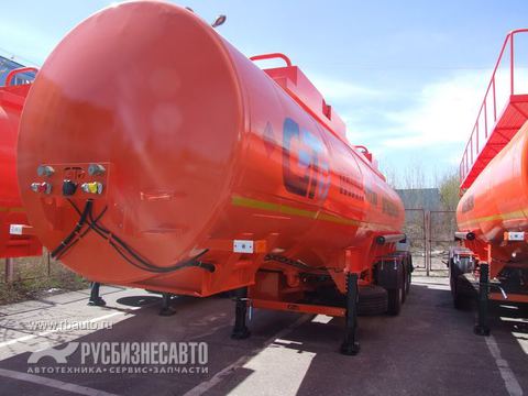 Автоцистерны и автотопливозаправщики (АТЗ) Цистерны для светлых нефтепродуктов ППЦ-32 полуприцеп-цистерна (3 оси BPW) Фото 4