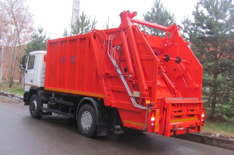 Коммунальная техника Мусоровозы и мультилифты Мусоровоз КО-427-34 Фото 2