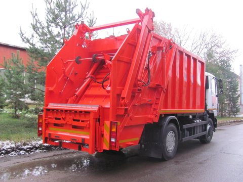Коммунальная техника Мусоровозы и мультилифты Мусоровоз КО-427-34 Фото 4