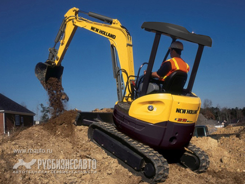 Дорожно-строительная техника Мини-экскаваторы New Holland E29B SR фото