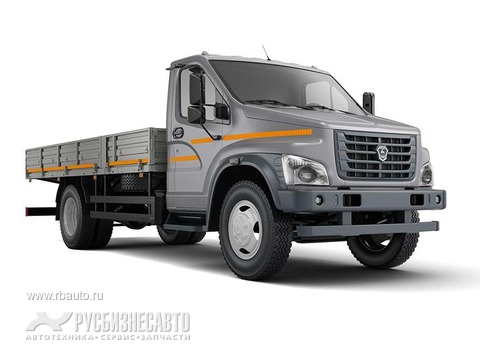 Фургоны и бортовые Бортовые и тентованные автомобили ГАЗ-C41R33 Газон Некст бортовой 5,1 м фото