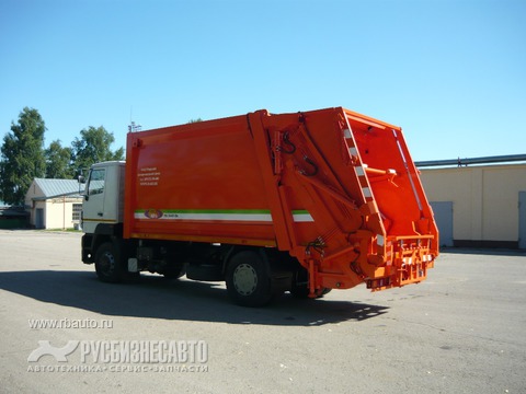Коммунальная техника Мусоровозы и мультилифты МК-3449-03 на шасси МАЗ-5340В2-485-013 фото