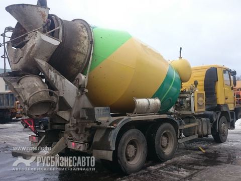  Техника с наработкой Автобетоносмеситель 69365A на шасси МАЗ-6312В5-455-012 (2013, 40700) Фото 3
